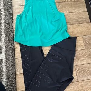 Lululemon leggings and tank size 6